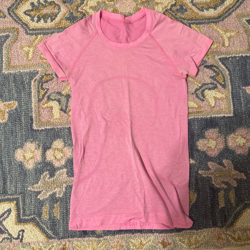 Pink Swiftly Tech Shirt